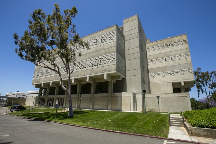 OC Sheriff's Department Headquarters and OC jails are located at 550 N Flower Street in Santa Ana.