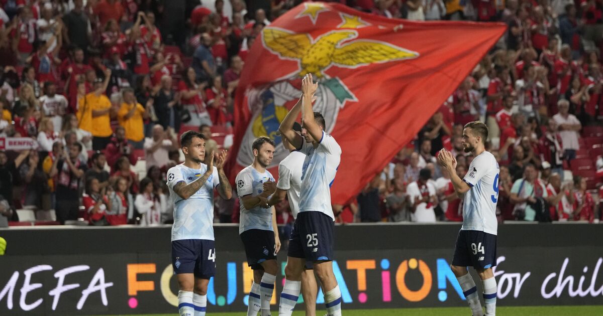 Benfica elimina Dínamo de Kyiv antes da Liga dos Campeões