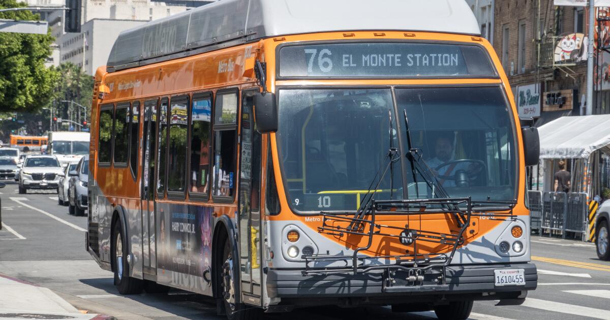 L.A. man arrested for allegedly shooting Metro bus driver in the face L.A. man arrested for allegedly shooting Metro bus driver in the face