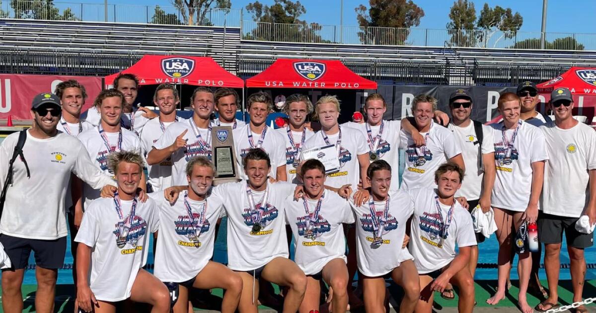 Newport Beach 18U squad victorious at USA Water Polo Junior Olympics