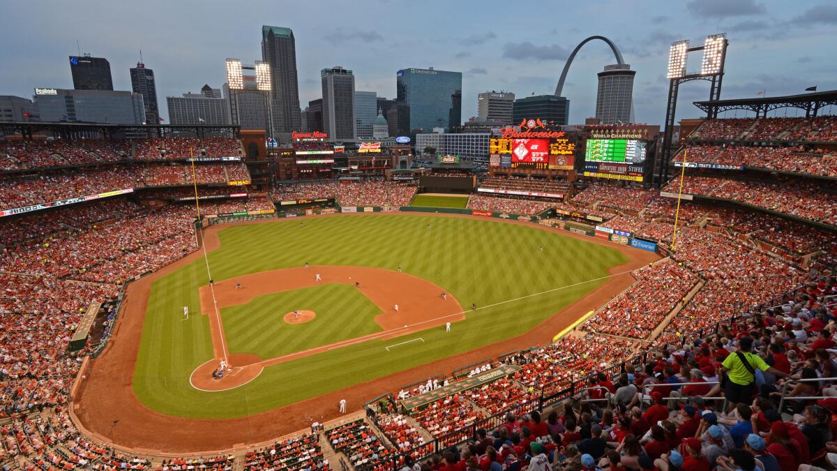 St. Louis is a baseball town -- how well Dodgers fans know that -- and you can visit the home of the Cardinals (Busch Stadium is pictured above) for $229 round trip on Delta.