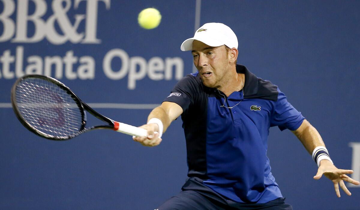 Dudi Sela, who reached the championship match of the Atlanta Open last week, and his Israeli teammates will have to play on the road against Argentina in their Davis Cup match next month because of the conflict in the Gaza Strip.