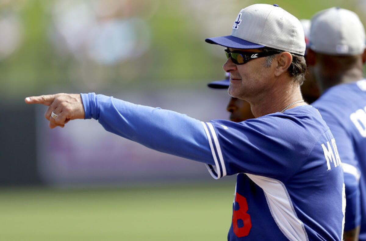 Dodgers Manager Don Mattingly will get his first test of using instant replay on Thursday.