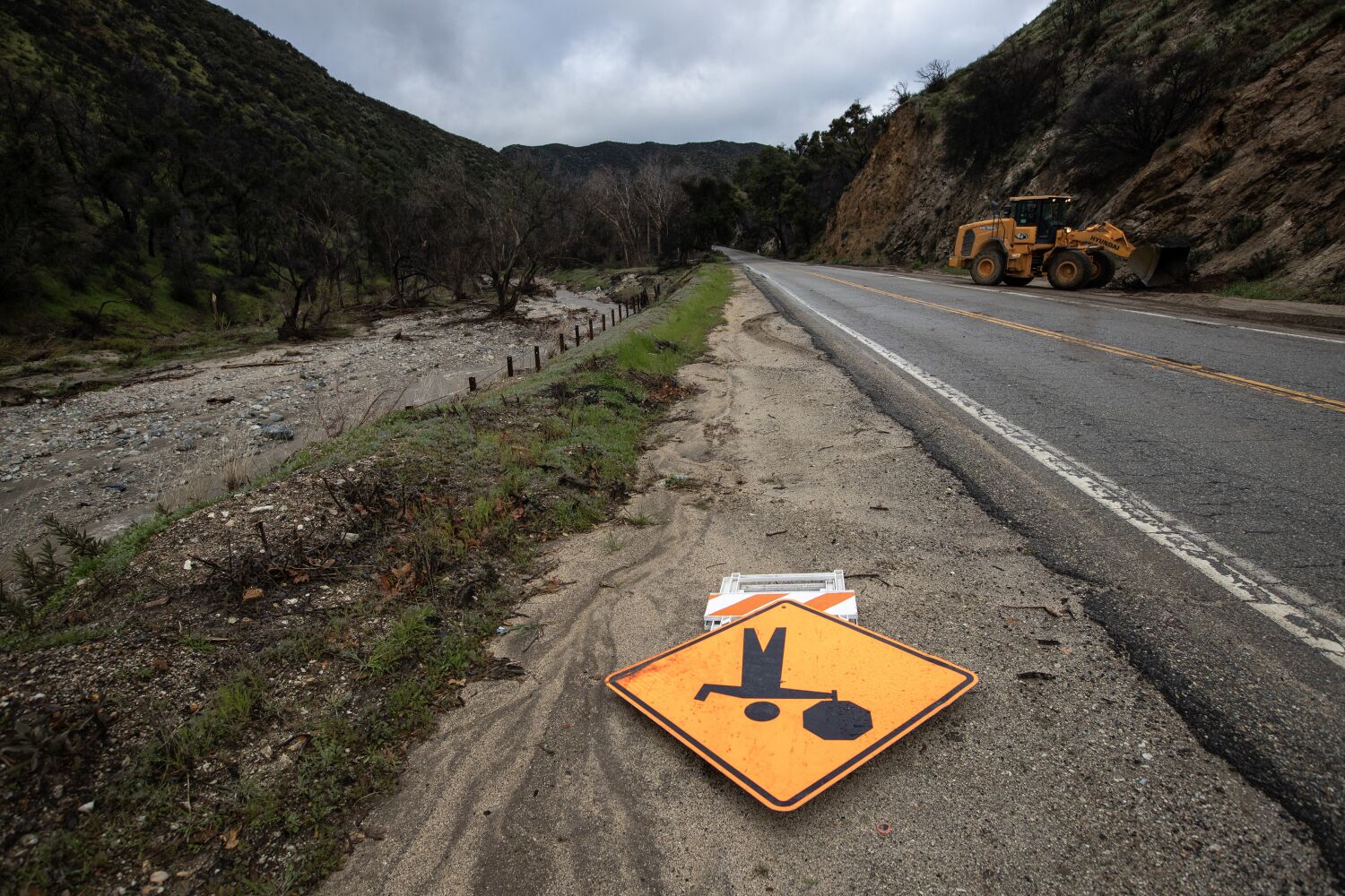 Climate whiplash — wildfires, flash floods, landslides — leaves a corner of L.A. County reeling
