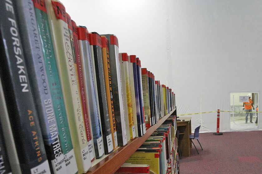Due to renovation work that has reduced the amount of storage space at the Central Library, Friends of the Glendale Public Library announced Wednesday it’s taking a temporary break from accepting donations of used books at the Harvard Street facility.