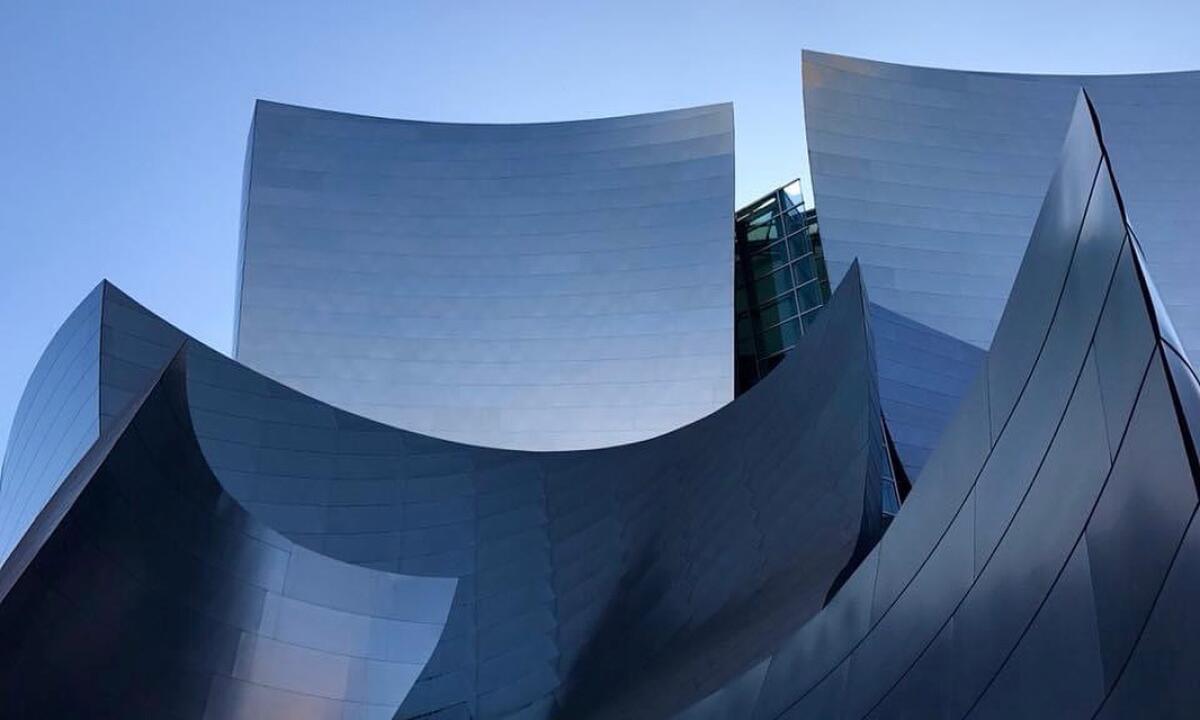 Walt Disney Concert Hall in Los Angeles.