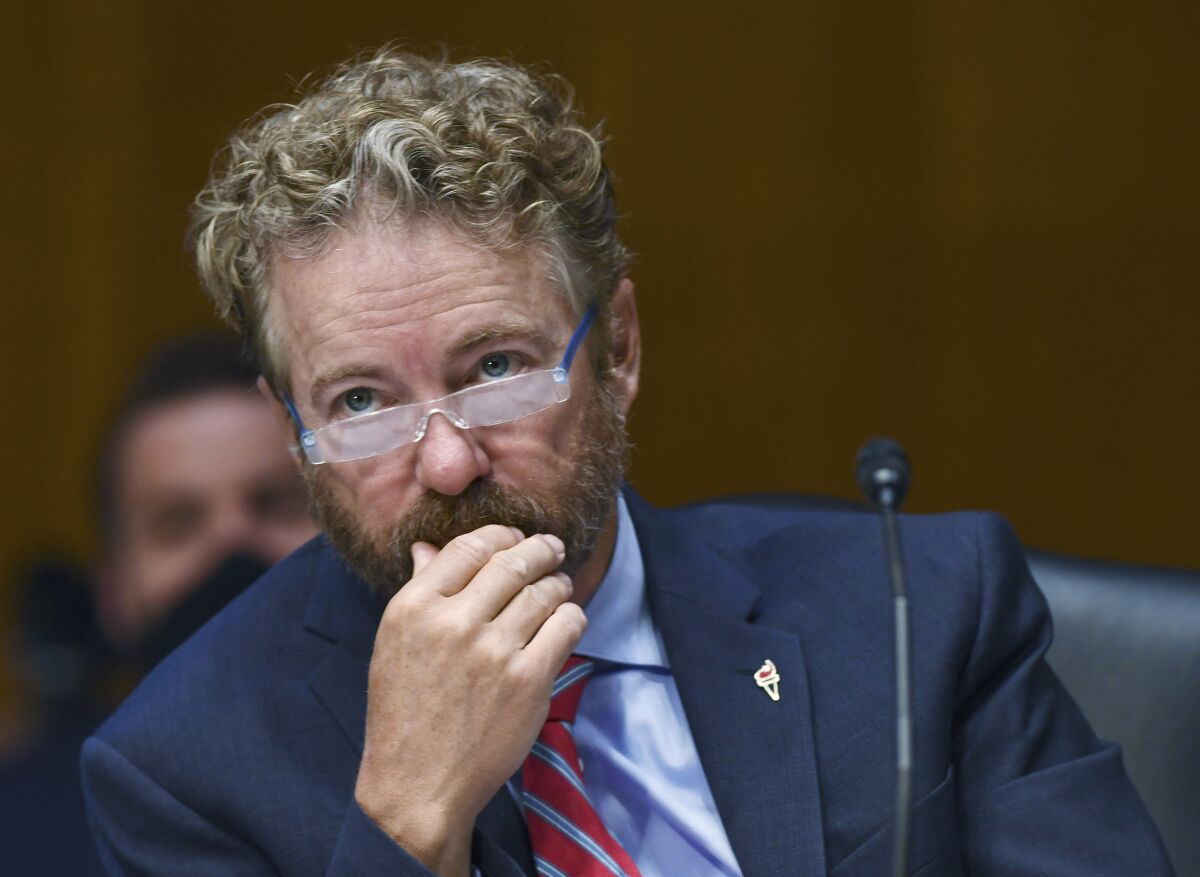 Rand Paul, during the May 12 hearings on the coronavirus pandemic