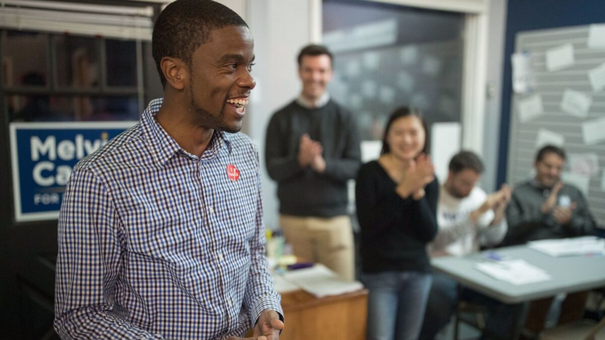 Melvin Carter will become the mayor of St. Paul, Minn.