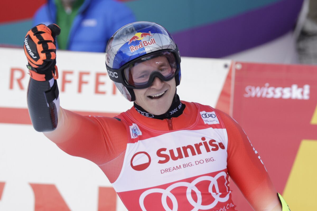 Swiss ace Marco Odermatt wins World giant slalom - The San Diego Union-Tribune