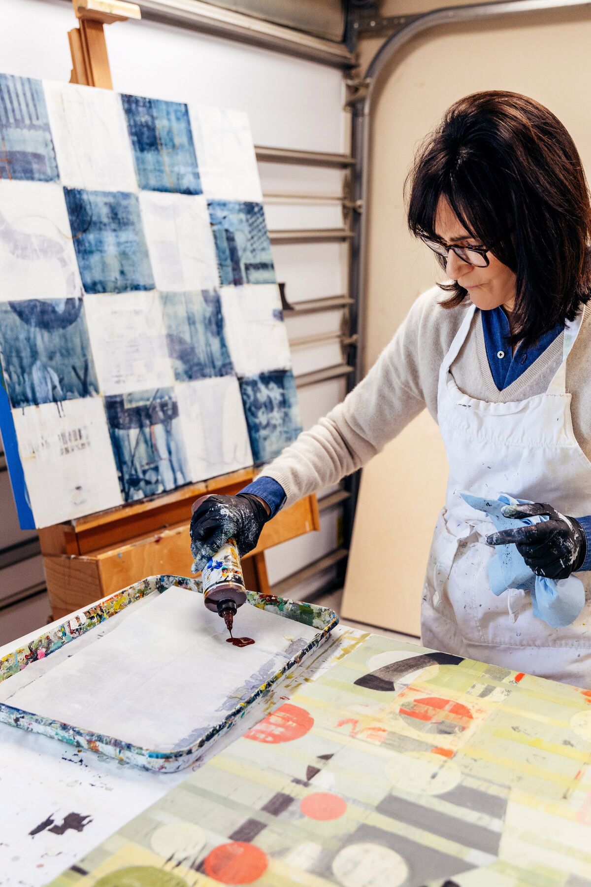 Elyse Katz is a local artist who started working in fine arts over two decades ago.