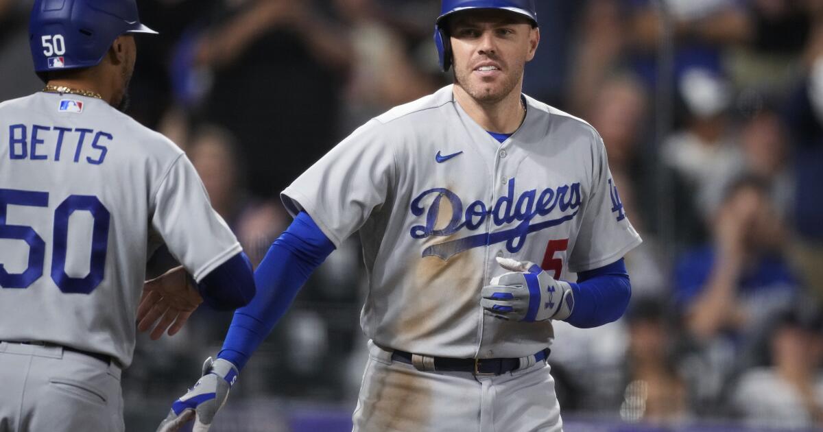 Emmet Sheehan et Freddie Freeman propulsent les Dodgers contre les Rocheuses