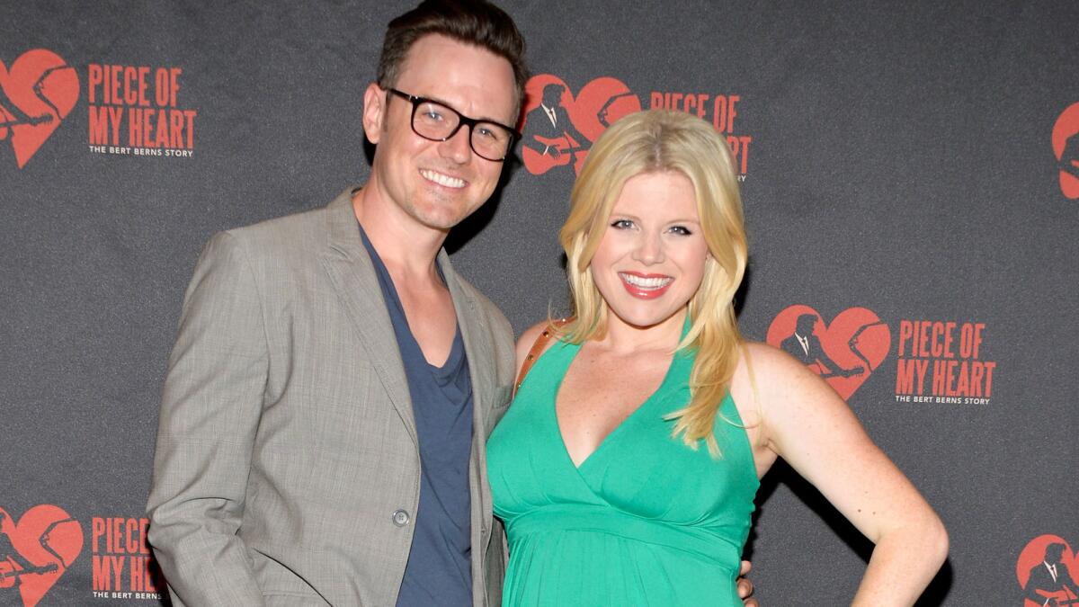 "Smash" actress Megan Hilty and her husband, Brian Gallagher, have welcomed their first child -- a baby girl.