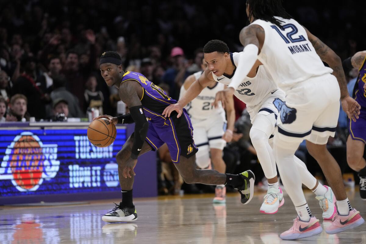 Lakers Vs. Grizzlies: L.A. Has 2-Game Win Streak Snapped By