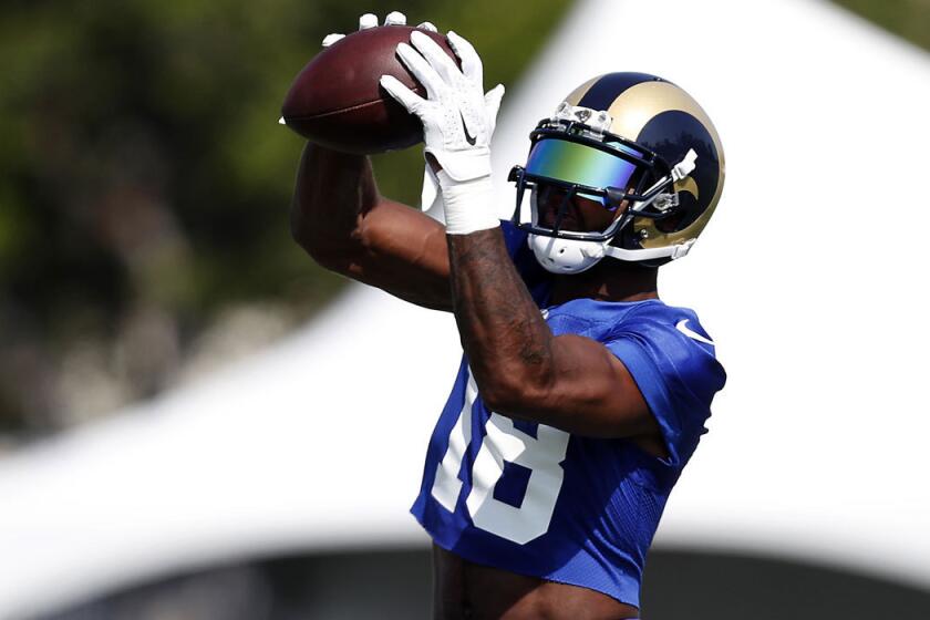 Rams receiver Kenny Britt is "an instinctive, smart football player who doesn't make mistakes," Coach Jeff Fisher says.