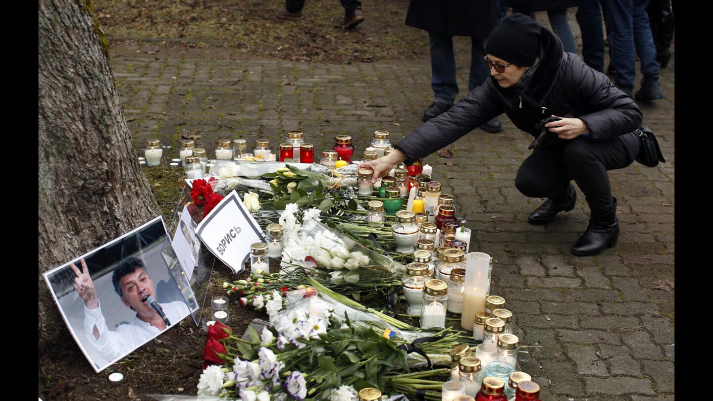 Mourning Boris Nemtsov in Lithuania