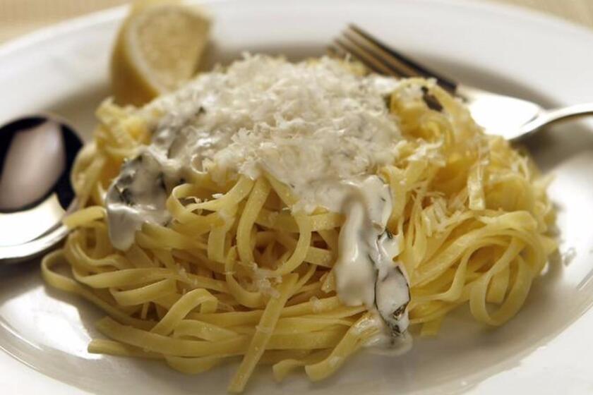 Angelini Osteria's tagliolini al limone