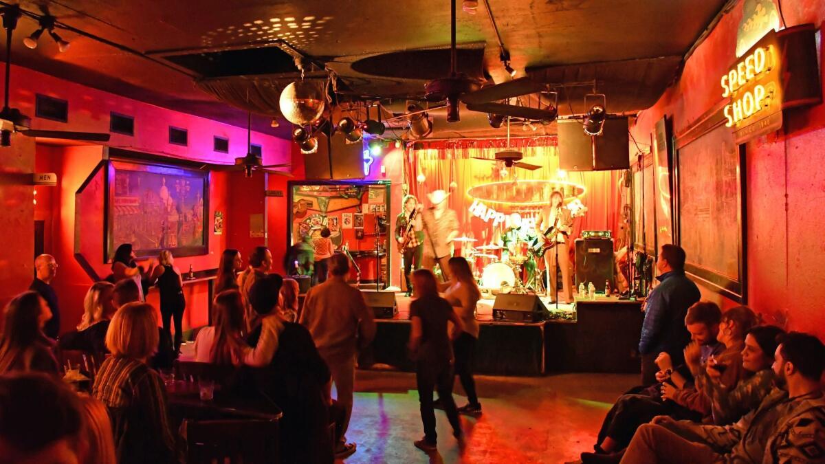 The Continental Club is an intimate venue but has hosted many well-known performers.