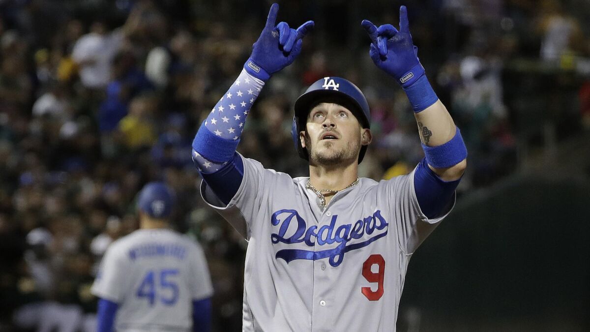 The Angels have engaged in conversations with Yasmani Grandal (9) as the team looks to fill a void at catcher.