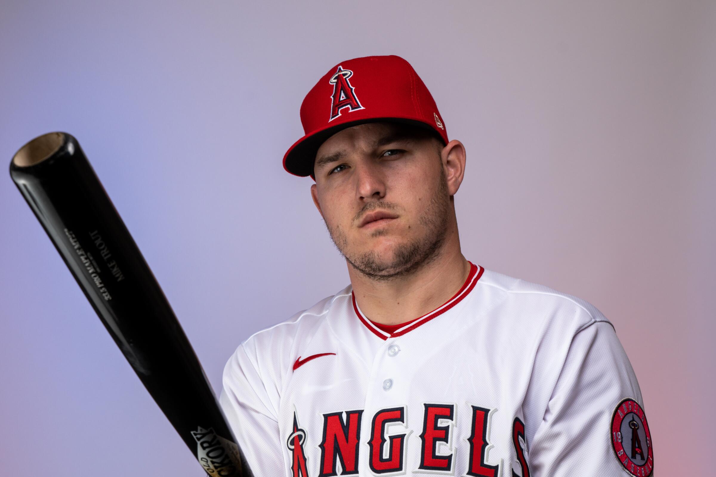 Angels outfielder Mike Trout.