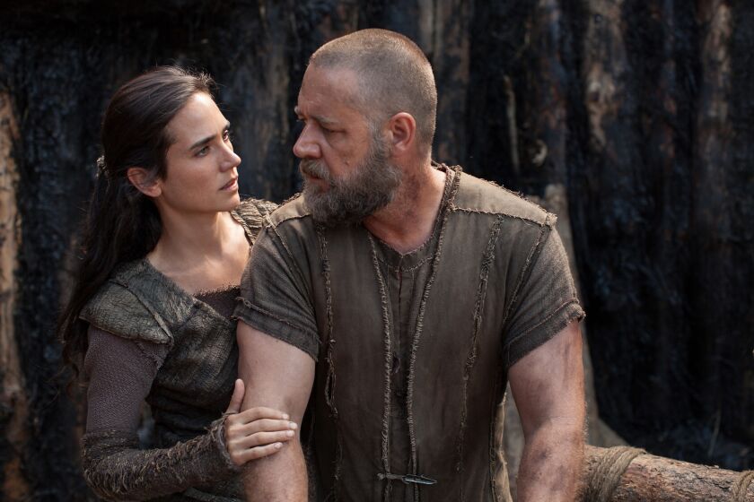 Jennifer Connelly and Russell Crowe star in "Noah."