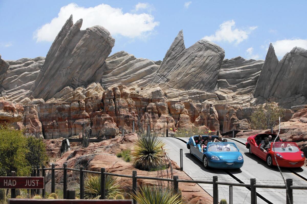 New Disney COO Tom Staggs brought Cars Land to completion, bolstering a struggling California Adventure.