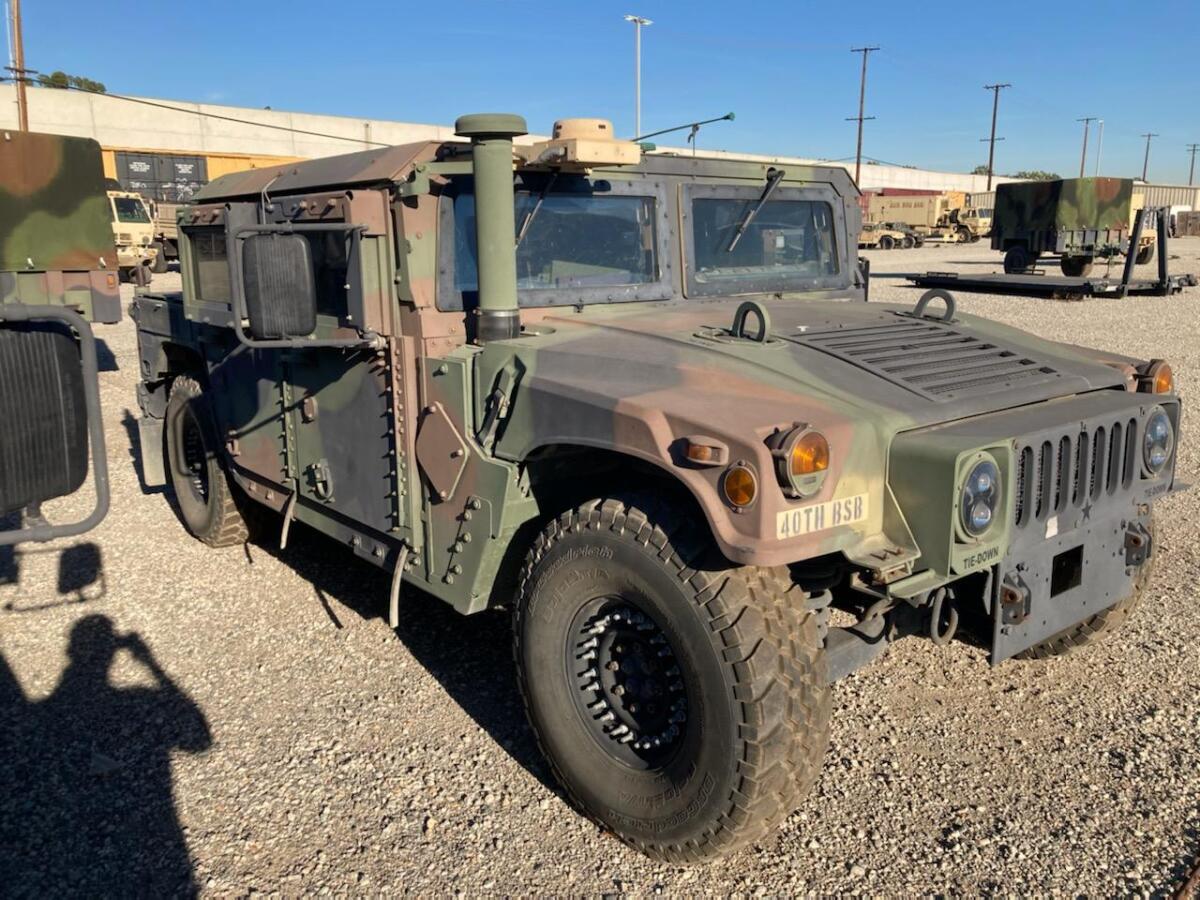 The FBI is on the lookout for this California National Guard Humvee stolen from Bell.