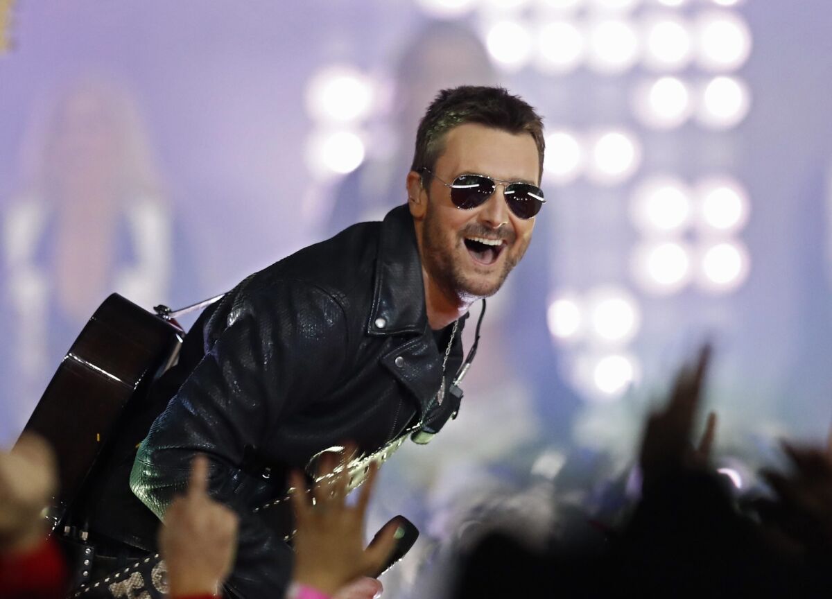 The Recording Academy snubbed Eric Church in the Grammy country categories this year.