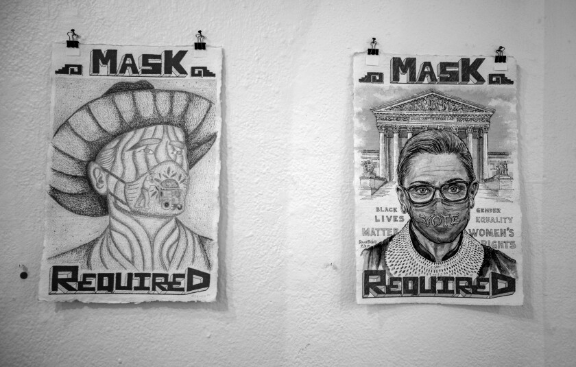 Art on display at Avenue 50 Studio