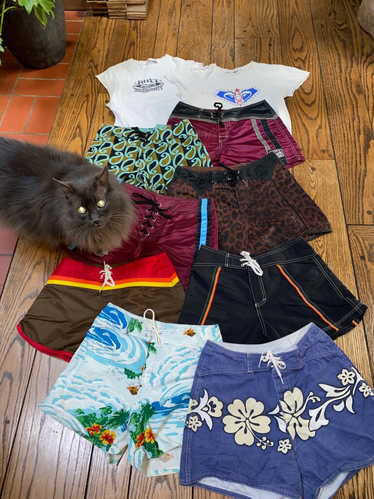 On Sonia Kasparian and the Roxy board shorts she designed for girls ...