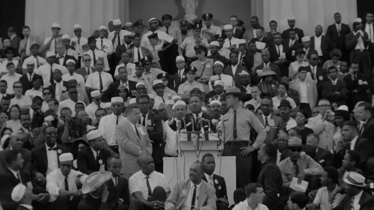 A still from the documentary "MLK/FBI."