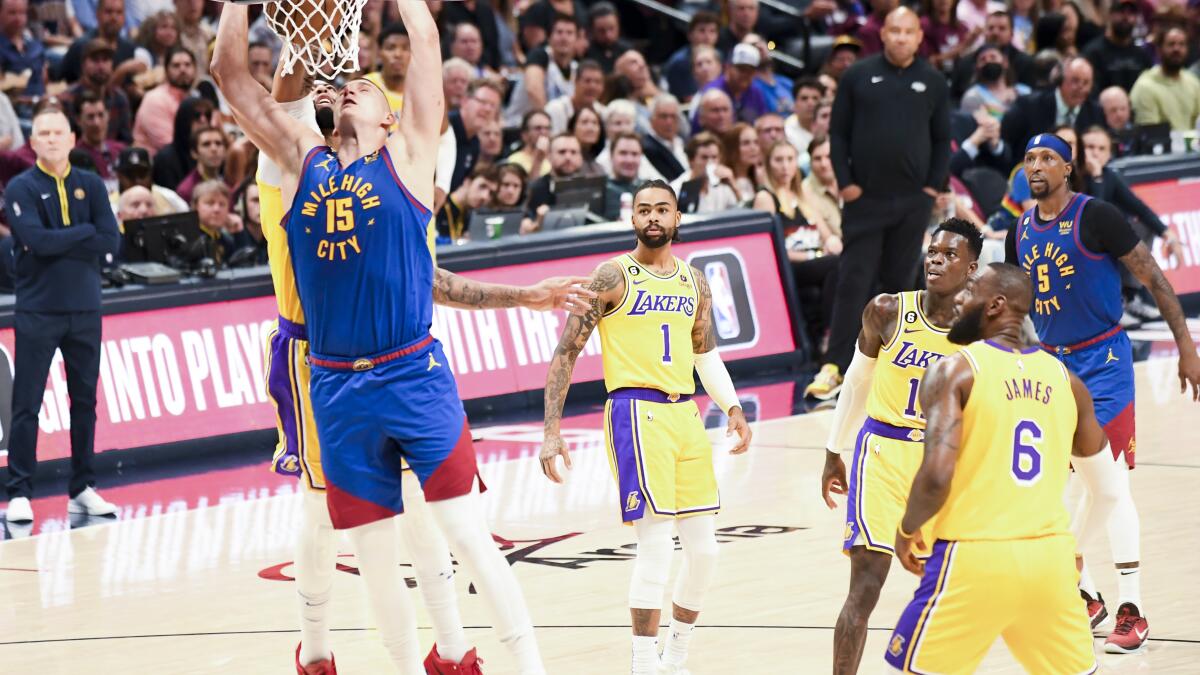 Lakers vs. Nuggets Final Score: L.A. destroys Denver to take 1-0