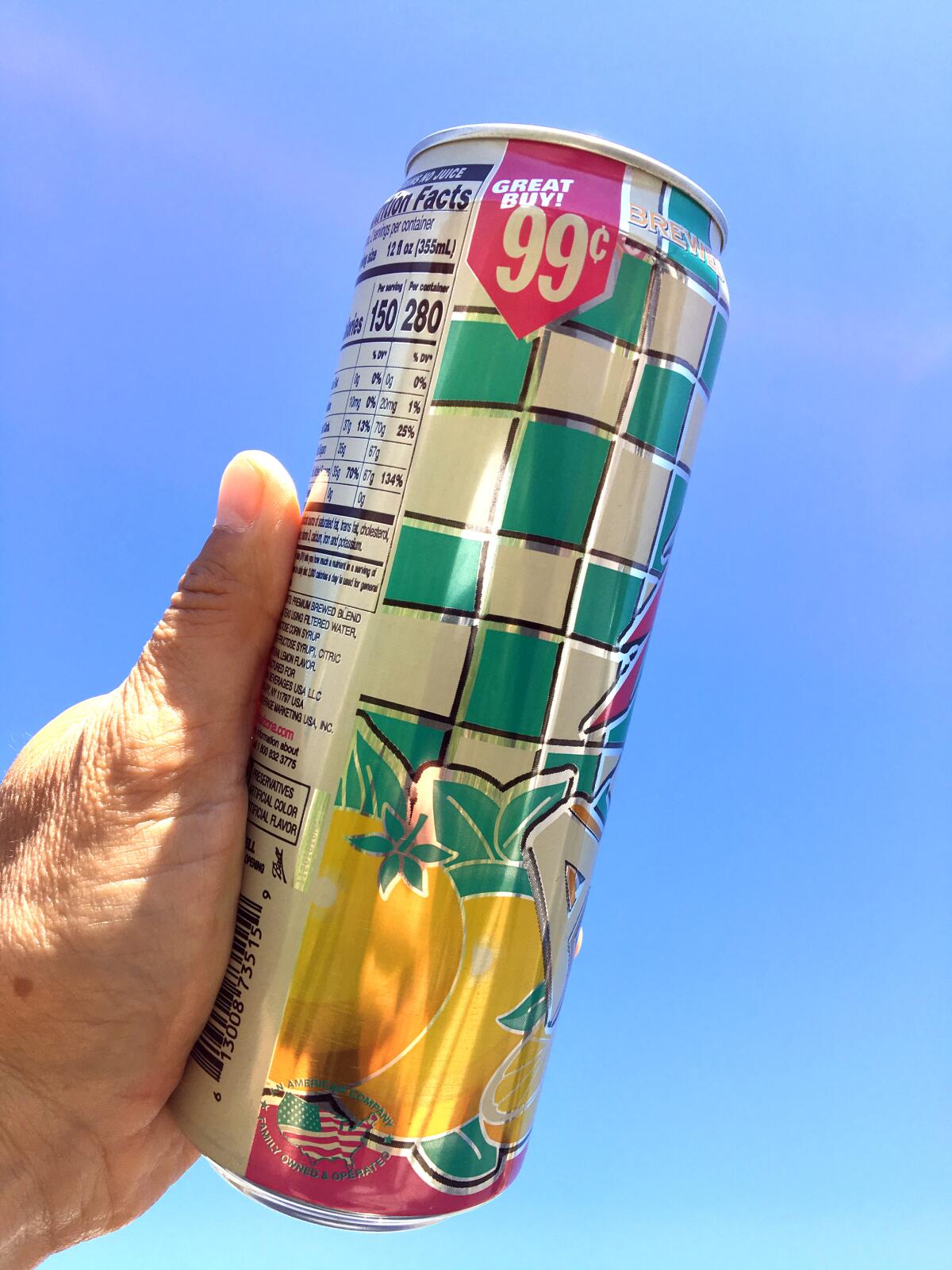 How is AriZona Iced Tea still 99 cents as inflation soars? - Los Angeles  Times