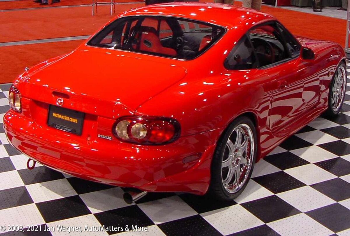 Mazda Miata Coupe for Japan-only in 2003
