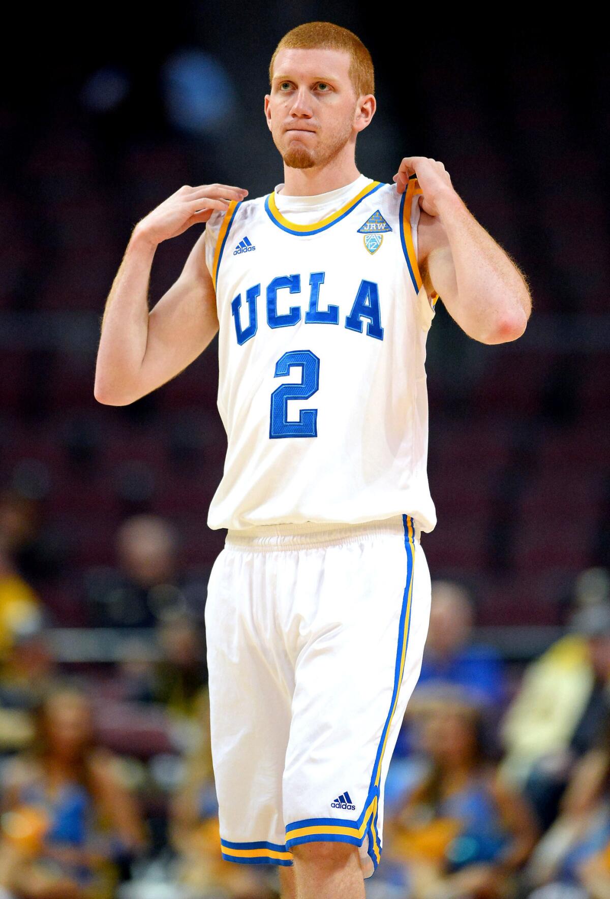 Kory Alford doesn't get a lot of playing time for UCLA but is valued for his maturity. He plans to follow his father into coaching.