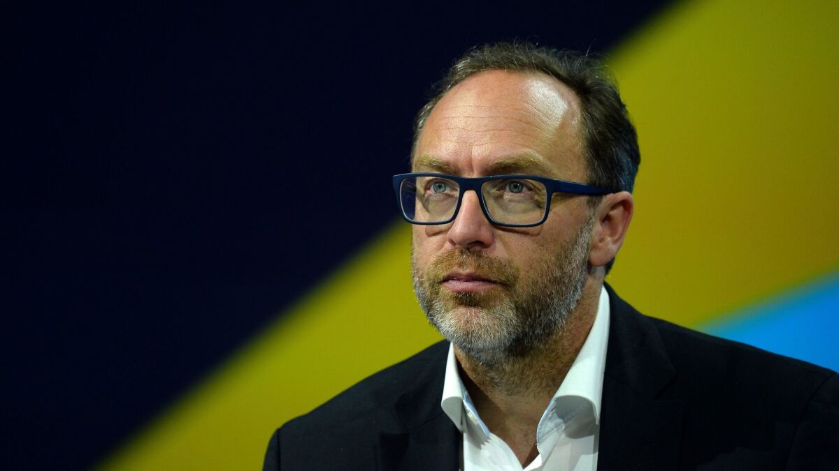 Jimmy Wales, co-founder of Wikipedia, is crowd-funding for an online news publication that will pair professional journalists with volunteer editors and fact-checkers.