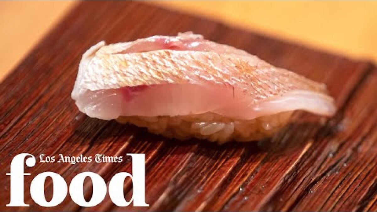 How A Tokyo Chef Makes 54 Day Old Sushi Taste Better Than The Fresh Stuff Los Angeles Times