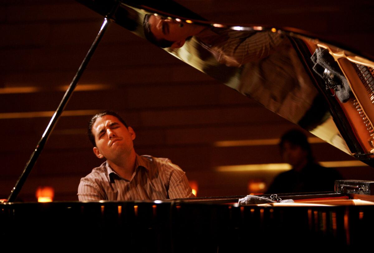 Cuban pianist Alfredo Rodriguez performs in 2009. He is scheduled to perform Thursday night at the Apolis Common Gallery in Los Angeles.