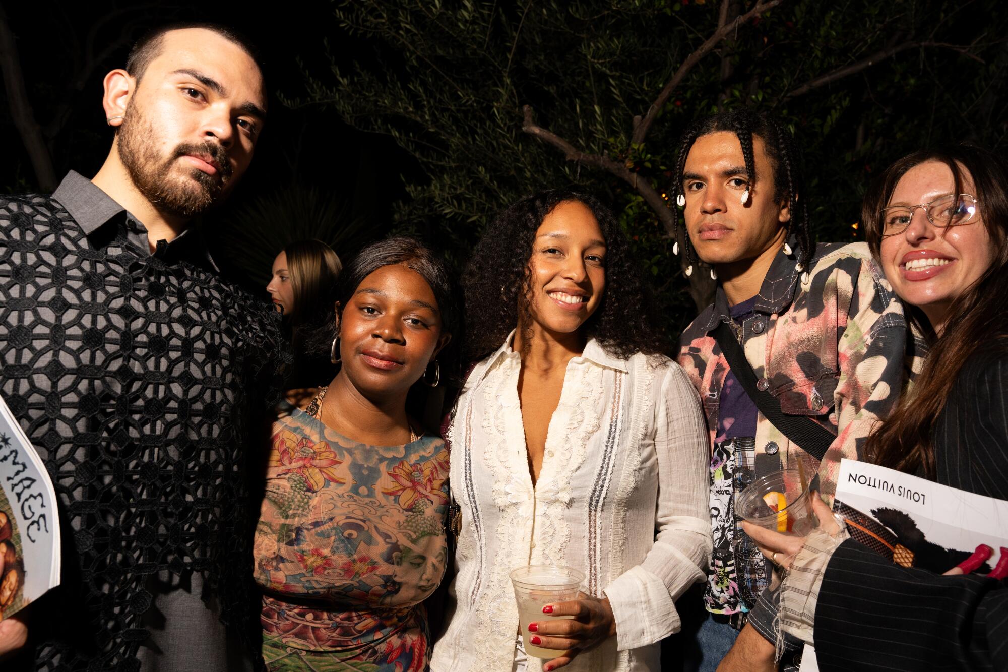 From left: Michael Anthony Hall, Blessing Greer-Mathurin, Shanelle Infante, Adigun Atanda and Meka Boyle.