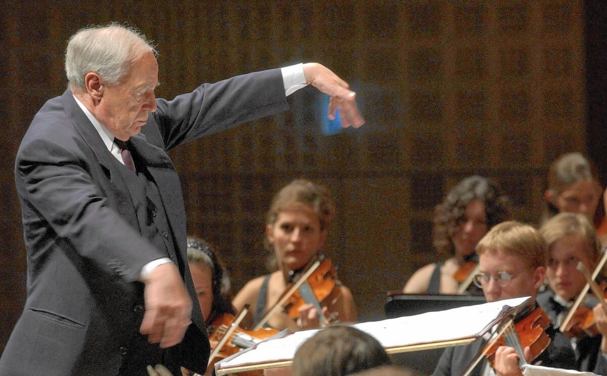 Composer and conductor Pierre Boulez has been the subject of birthday tributes in London and Paris. The former New York Philharmonic music director’s influence has been pervasive in the U.S.