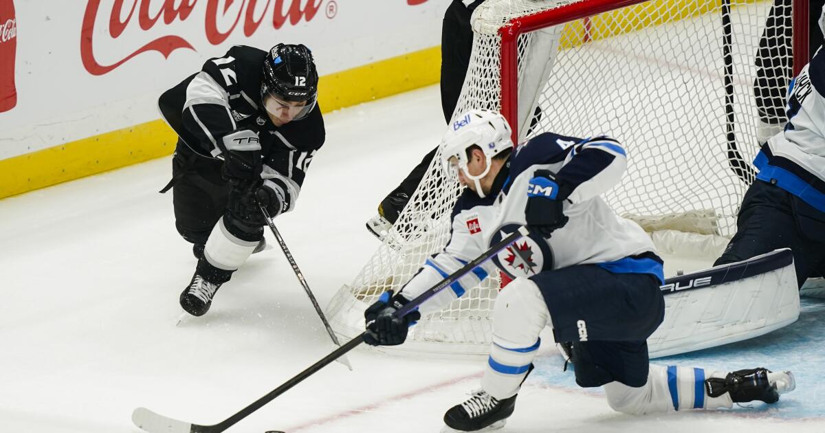 Gabe Vilardi haunts his old team as Jets defeat Kings, 5-2