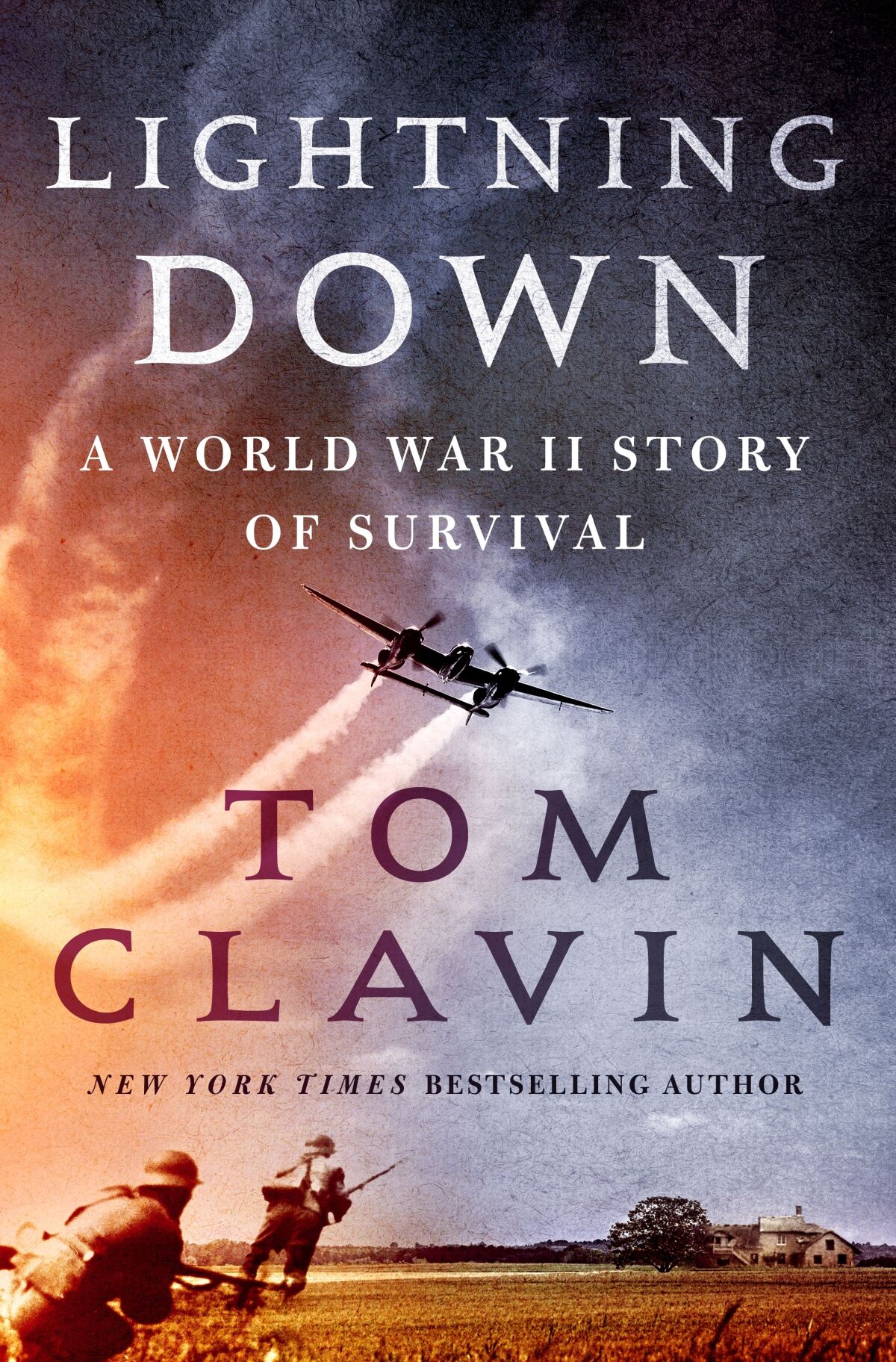 This cover image released by St. Martin’s Press shows "Lightning Down: Lightning Down: A World War II Story of Survival" by Tom Clavin. (St. Martin’s Press via AP)