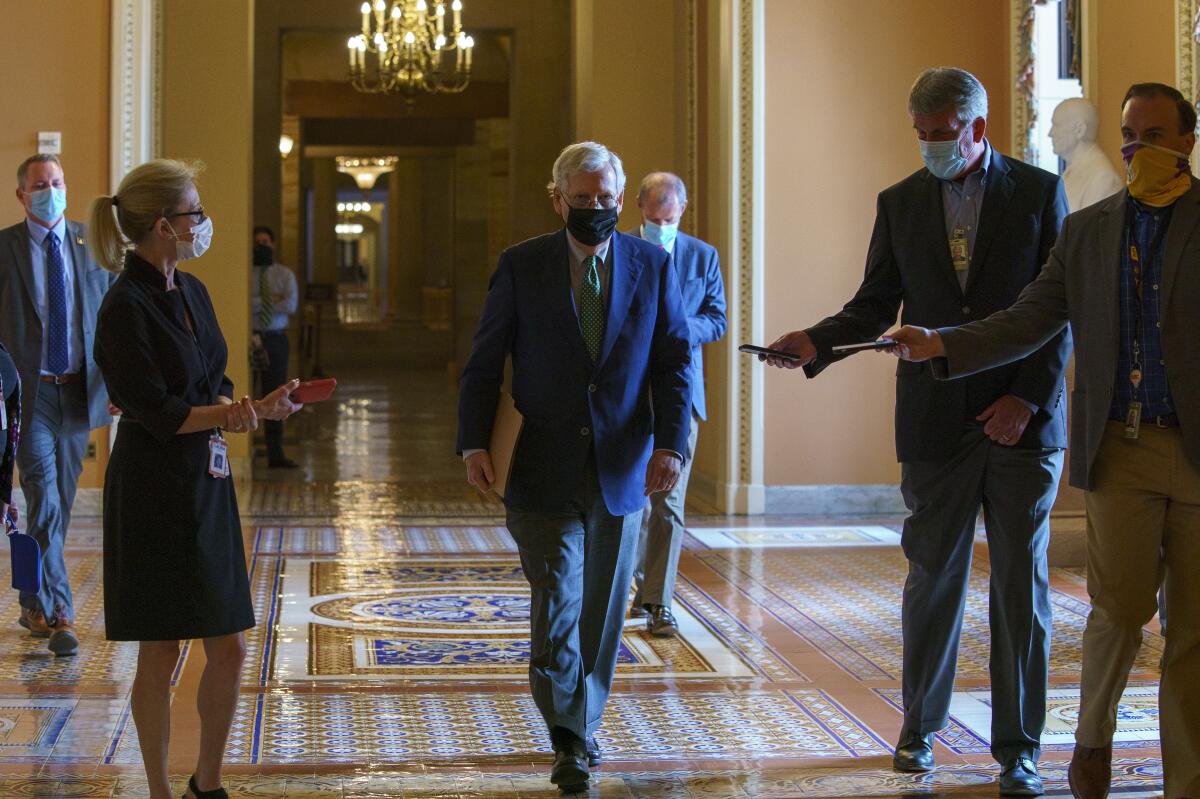 Senate Majority Leader Mitch McConnell (R-Ky.) 