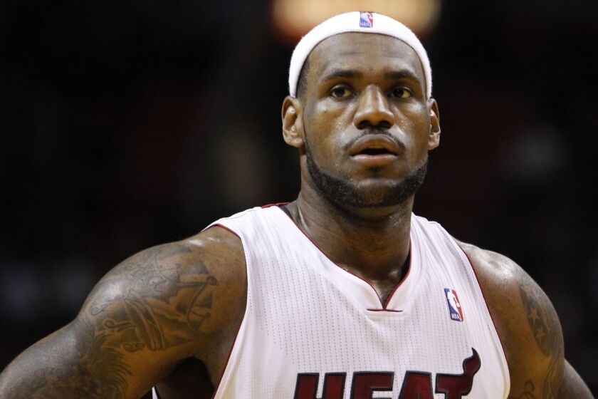 NBA star LeBron James opened the decade with a made-for-TV moment with "The Decision" in 2010.