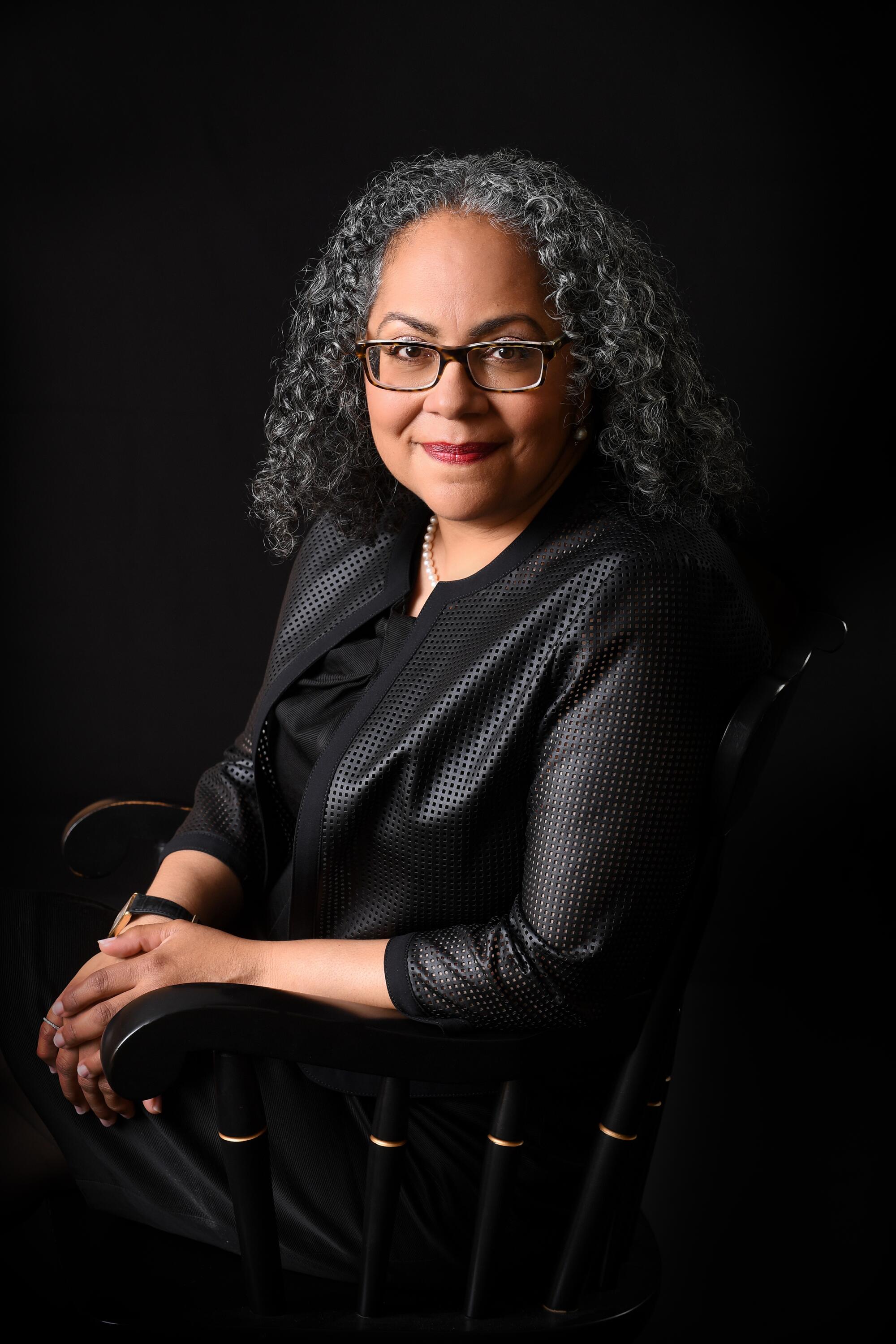 A portrait of Fordham University law professor Tanya Kateri Hernandez