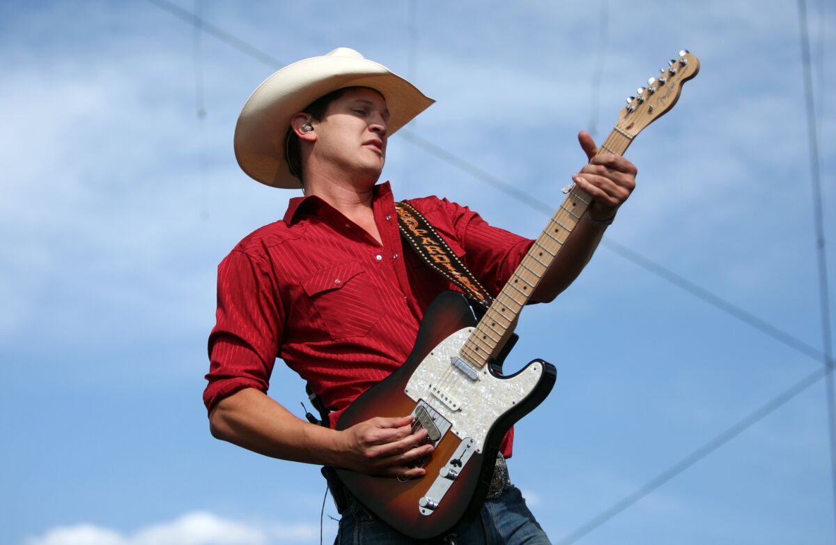 Jon Pardi at the Stagecoach Festival in 2014.