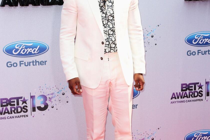 Actor and host of the 2013 BET Awards, Chris Tucker, arrives at Nokia Theatre L.A. Live.