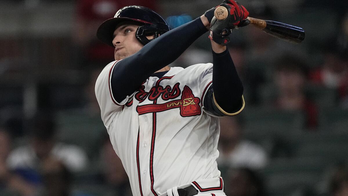Riley, d'Arnaud lead Braves to 8-5 win over Phillies in rematch of 2022  playoffs - The San Diego Union-Tribune