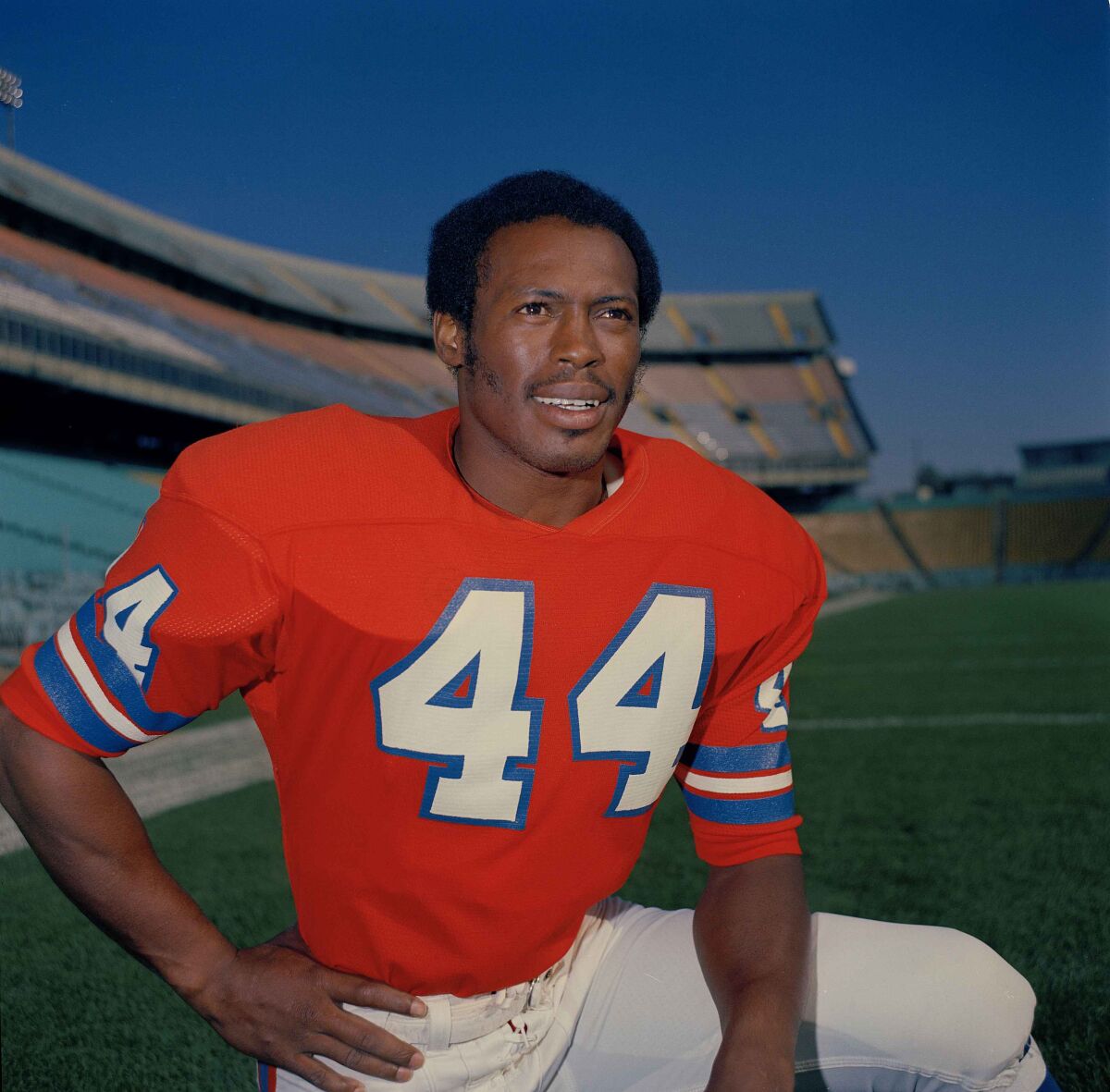 Running back Floyd Little in 1972 during his time with the Denver Broncos.