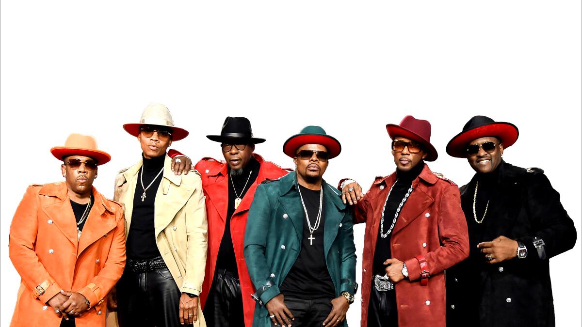 R&B legends New Edition finally enjoy a victory lap - Los Angeles Times