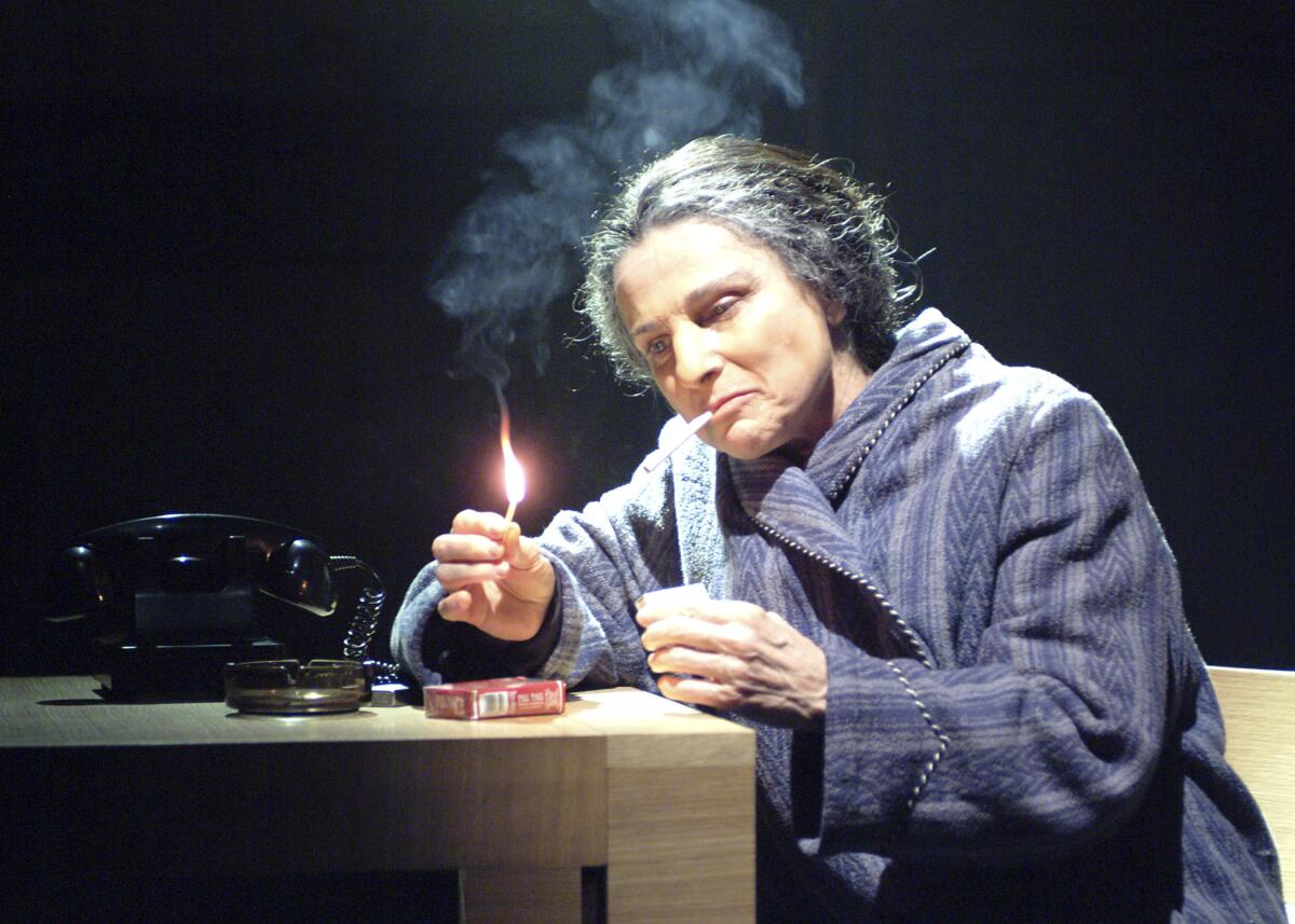 Tovah Feldshuh in the Broadway production of "Golda’s Balcony."